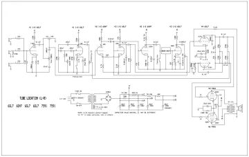 Ampeg M12 RB schematic circuit diagram